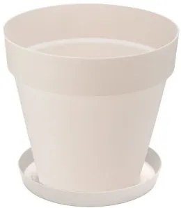 Serinova - Саксия Yali 16xh14,5cm - бяла