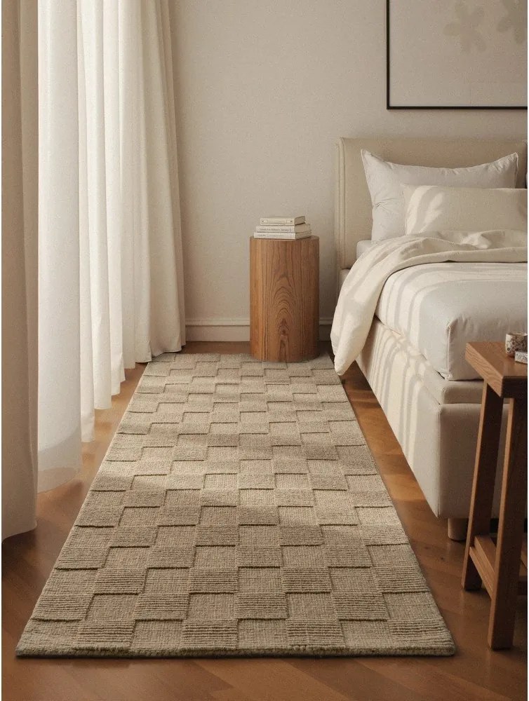Кафява ръчно изработена вълнена пътека 80x200 cm Scala – Villeroy&amp;Boch