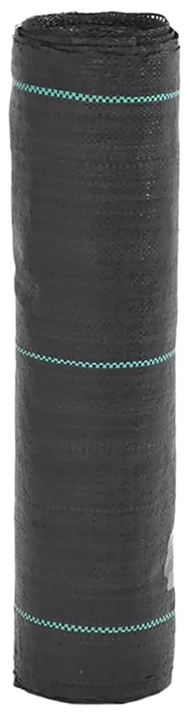 Мембрана против плевели, черна, 0,5x100 м, PP