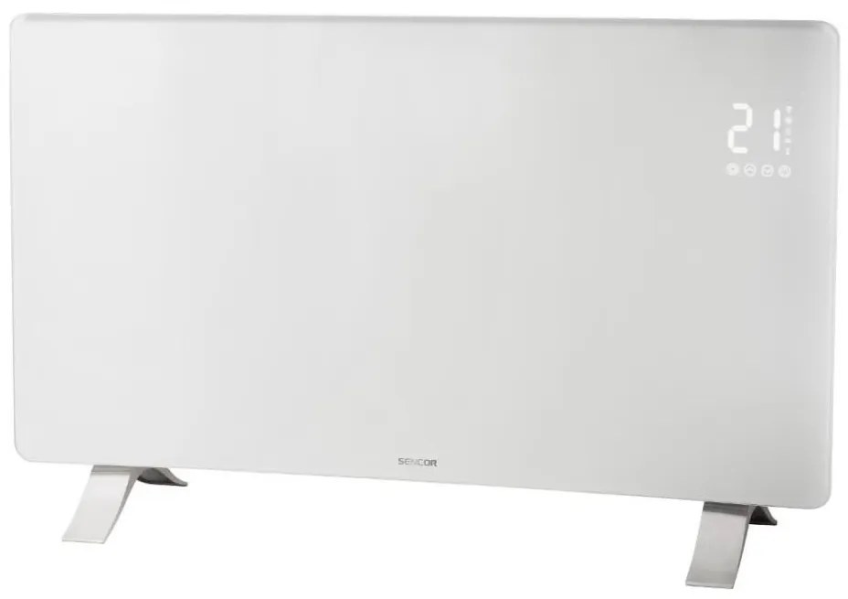 Sencor - Умен електрически нагревател/конвектор 1200/2400W/230V IP24 Wi-Fi бял