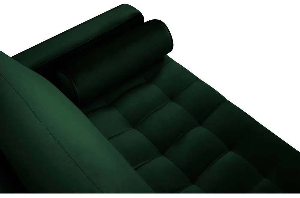 Диван от зелено кадифе , 174 см Santo - Milo Casa