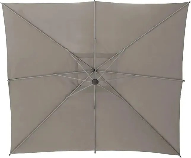 Градински чадър със странична стойка Hesperide Manoa, 2.5x2.5 m - Маслина