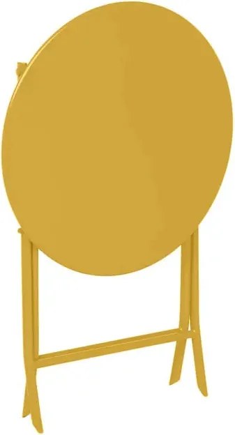 Градинска кръгла маса Hesperide Greensboro, 60x60x71 cm - Тъмночервен