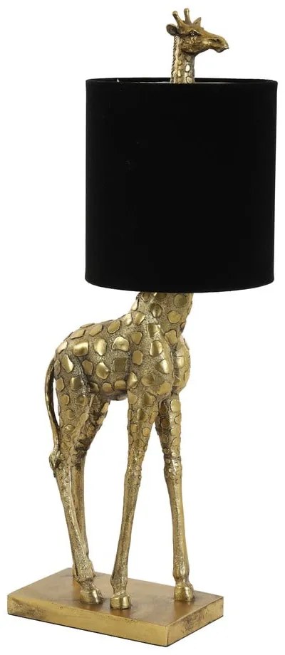Настолна лампа в черно-бронзов цвят (височина 61 cm) Giraffe - Light &amp; Living