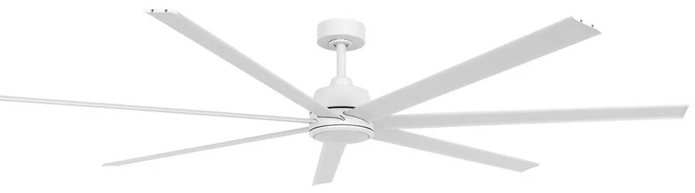 Lucci air 21610849 - Димируем fan ATLANTA 1xGX53/12W/230V бял + д.у.