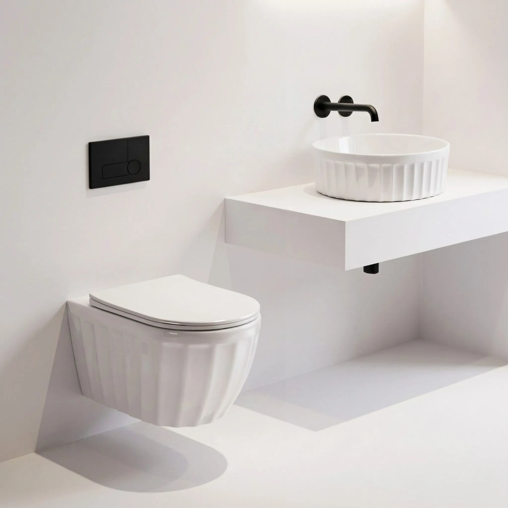 Тоалетна чиния Rea Duo White
