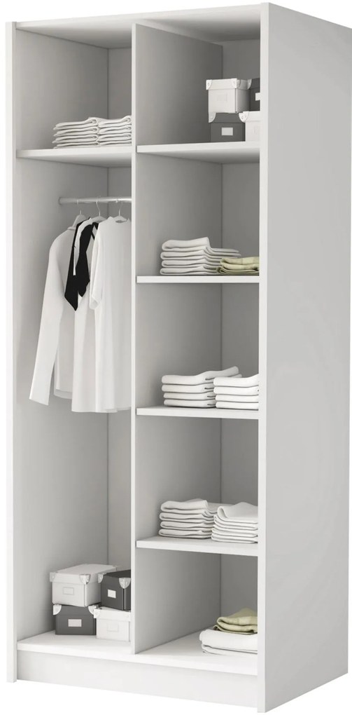 Гардероб Bono 2-врати-Leuko-Mauro