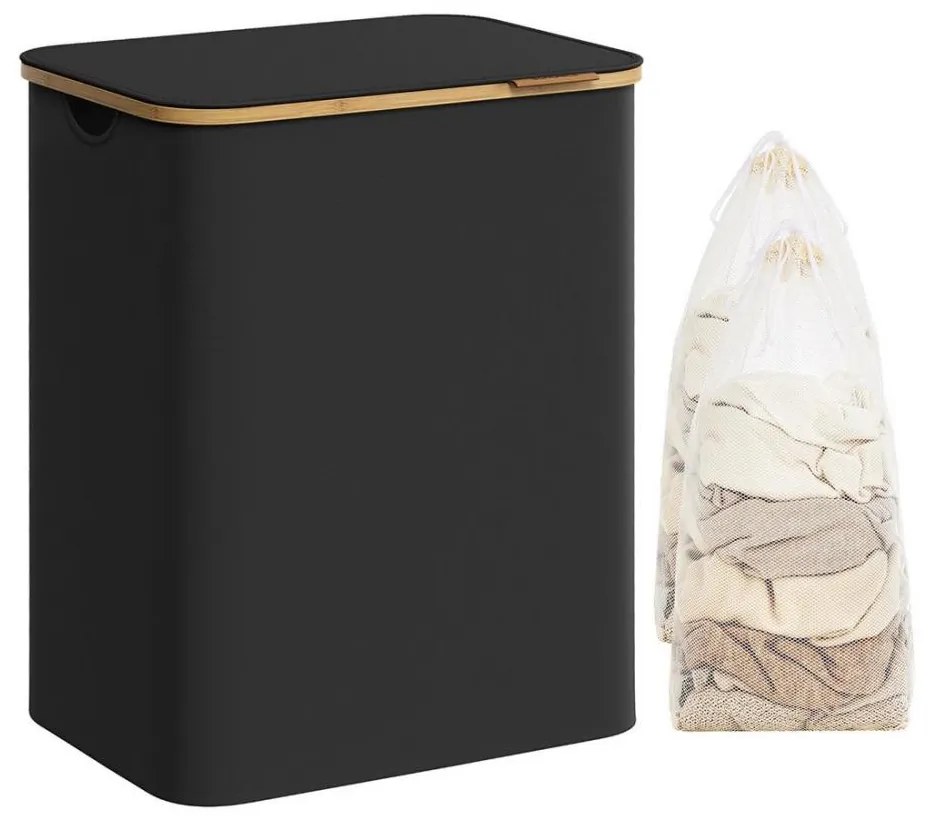 Кош за пране TATE черен