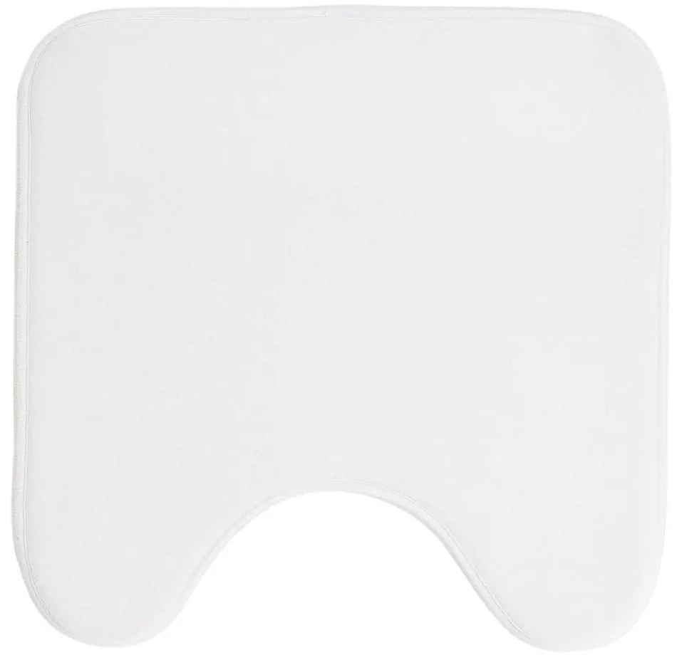Бял килим за баня WC 45x45 cm Vitamine – douceur d'intérieur