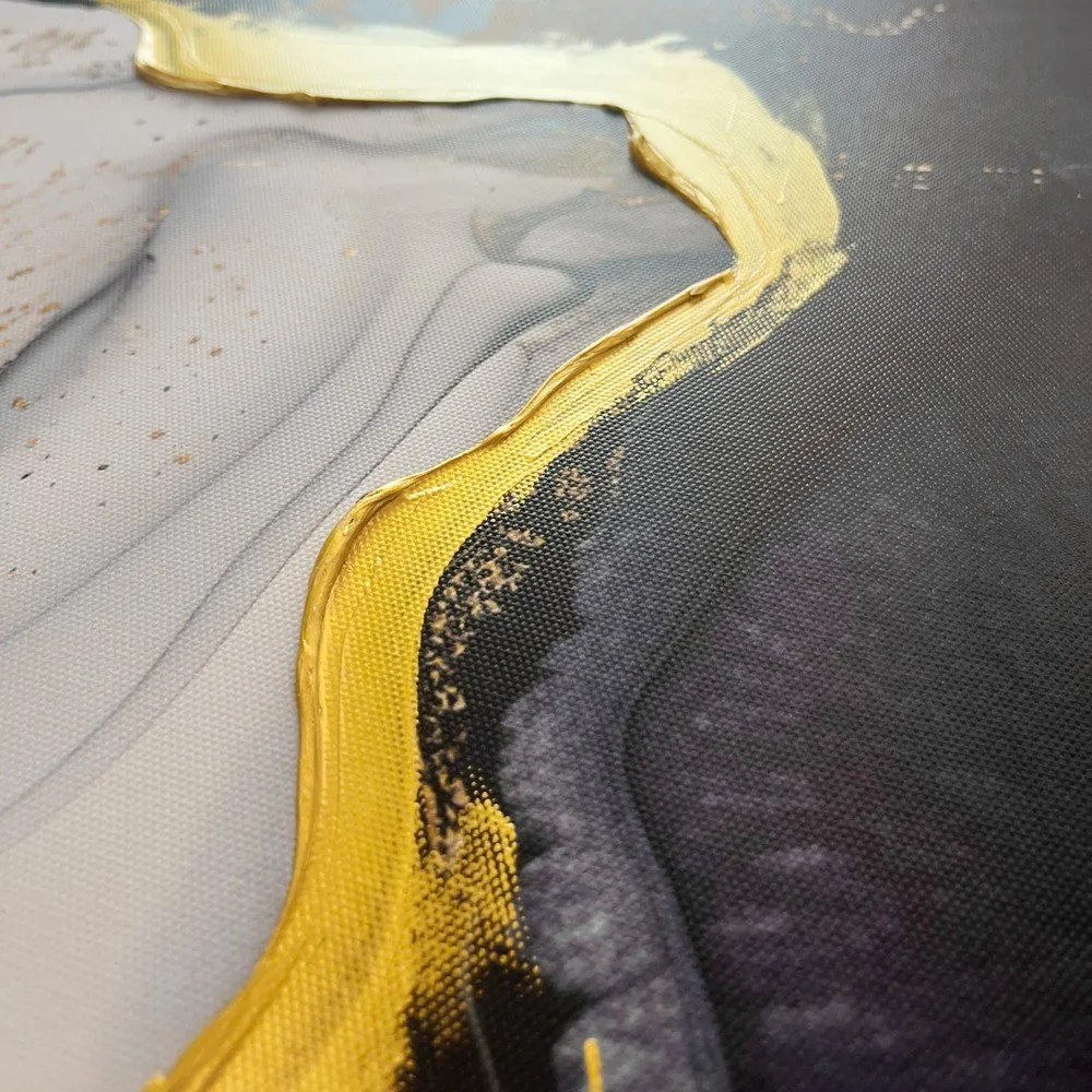 Картина с ръчно изрисувани елементи 70x100 cm Sky – Styler