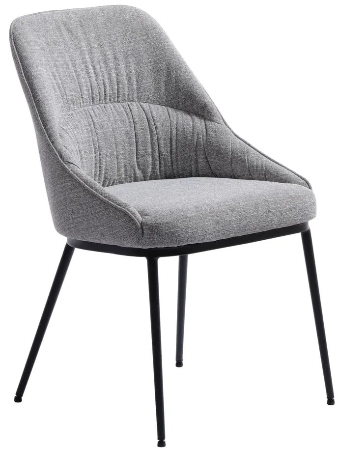 Сиви трапезни столове в комплект от 2 броя Meridian - Unique Furniture