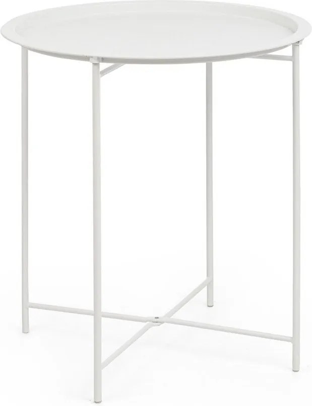 Стоманена кръгла градинска масичка ø 46 cm Austin – Bizzotto