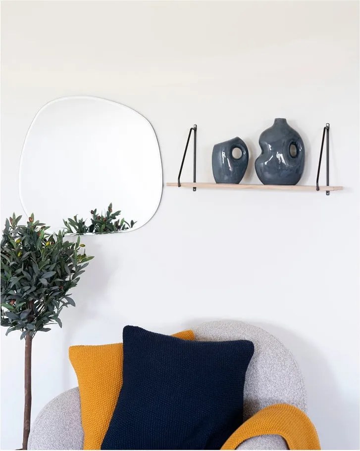 Тъмносиня керамична ваза (височина 18 cm) – House Nordic