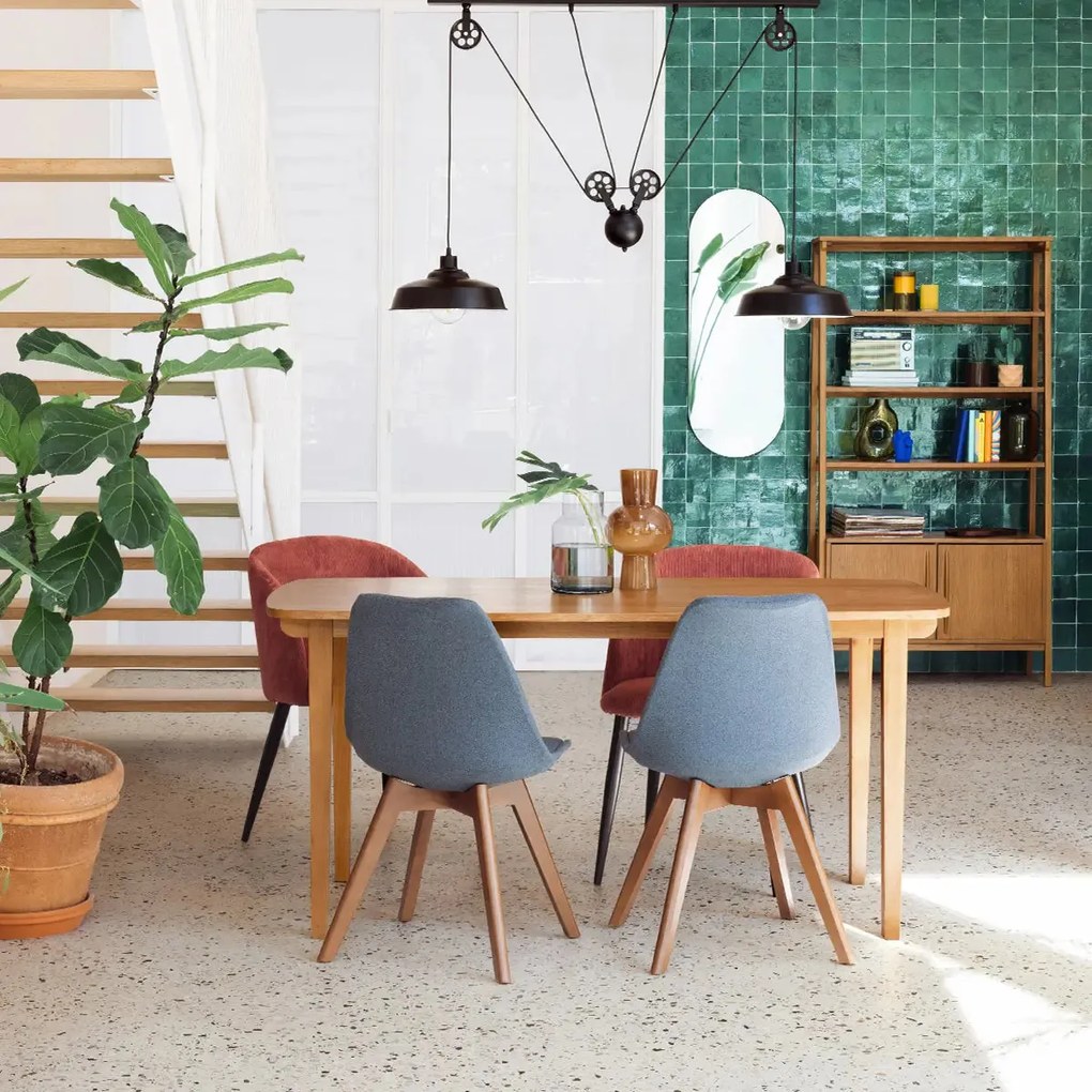 Трапезен стол atmosphera Kaya - Амбър