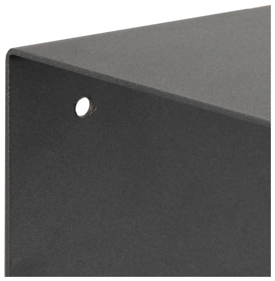 Черен метален рафт Joliet - Actona