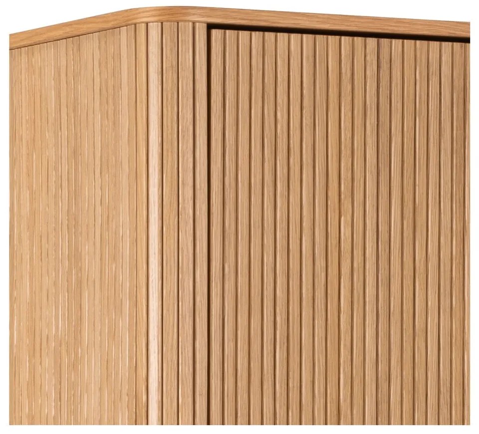 Гардероб от дъбов декор в естествен цвят 100x200x55 cm Langley – Actona