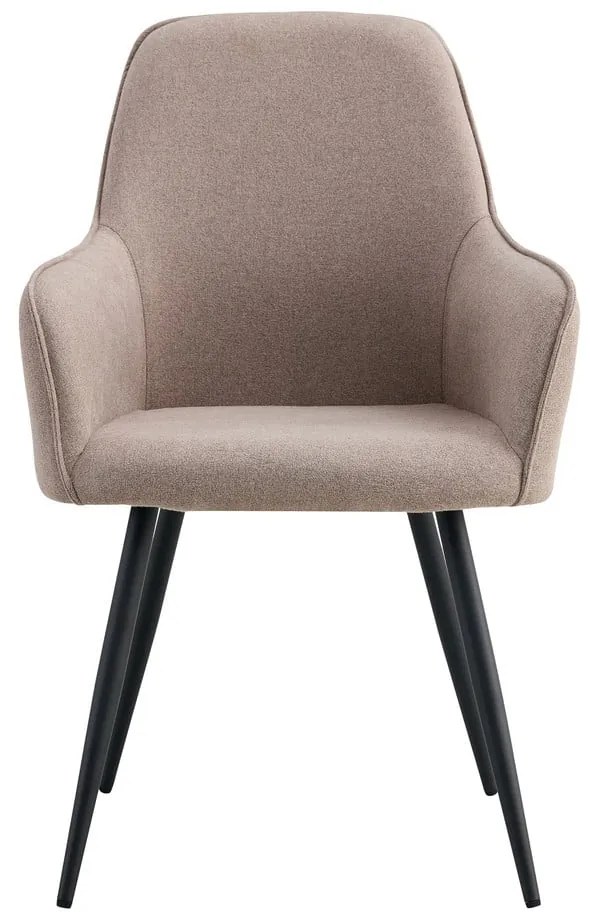 Сиви тапицирани трапезни столове в комплект с подлакътници 2 бр. Harbo – House Nordic