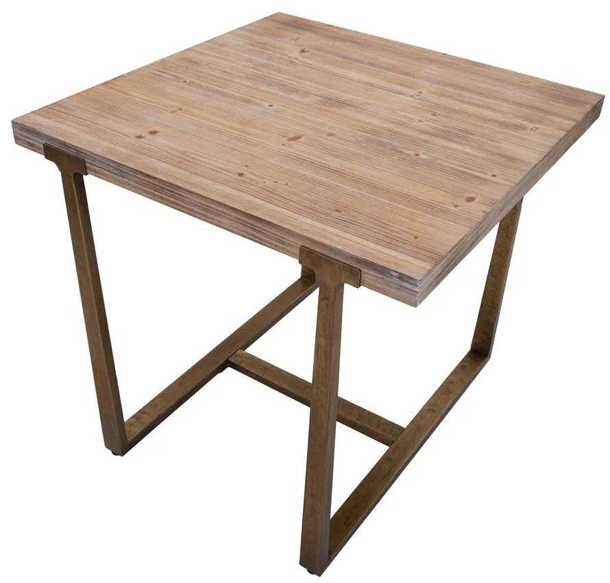 Трапезна маса в естествен цвят 80x80 cm Ankara – Mauro Ferretti