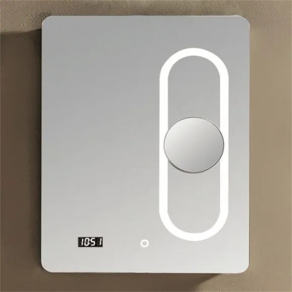 LED огледало за баня ICL 1715 NEW, Inter Ceramic, 60x80см