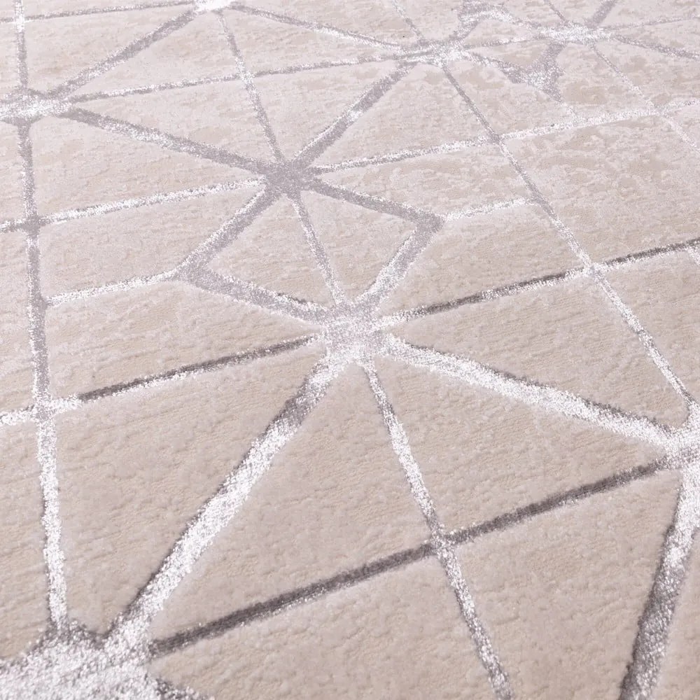 Килим в сребристо-розово 170x120 cm Aurora - Asiatic Carpets