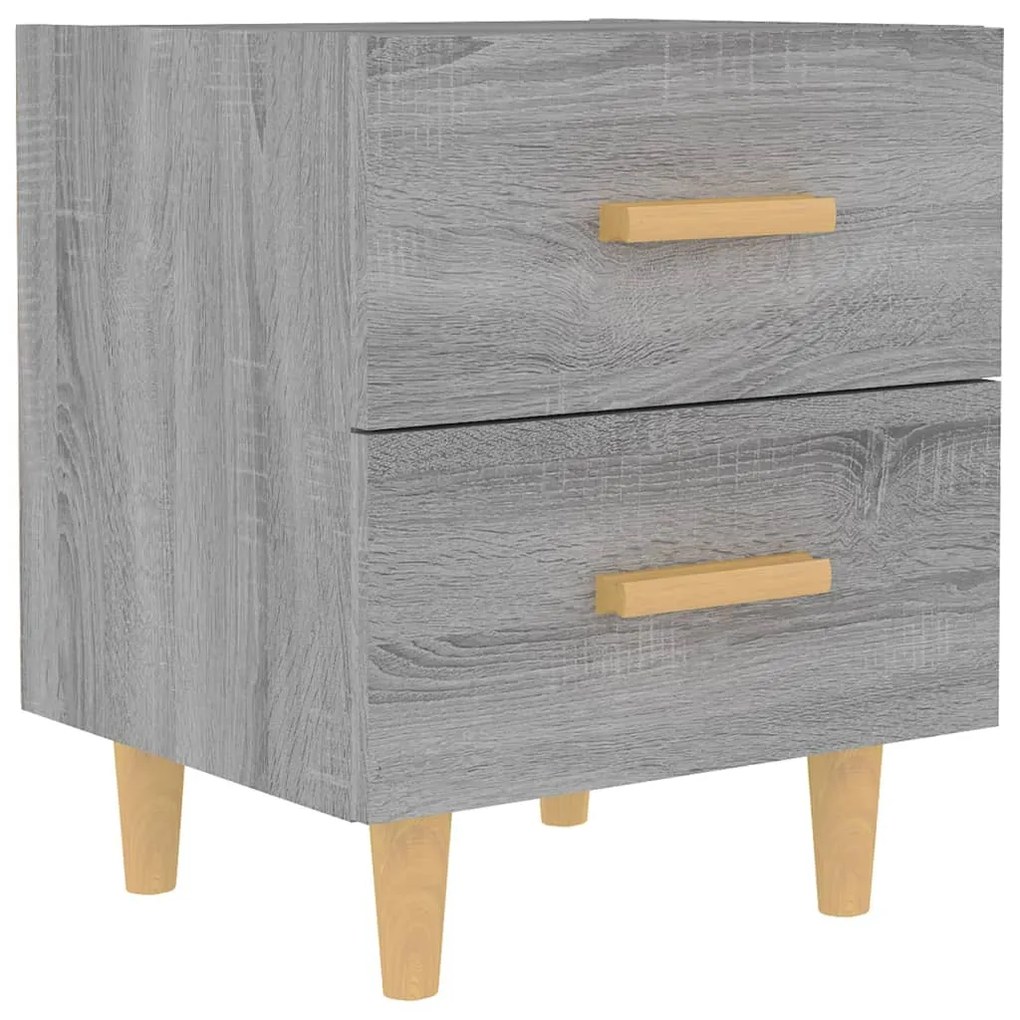 817287 vidaXL Нощно шкафчета, cив сонома, 40x35x47,5 см