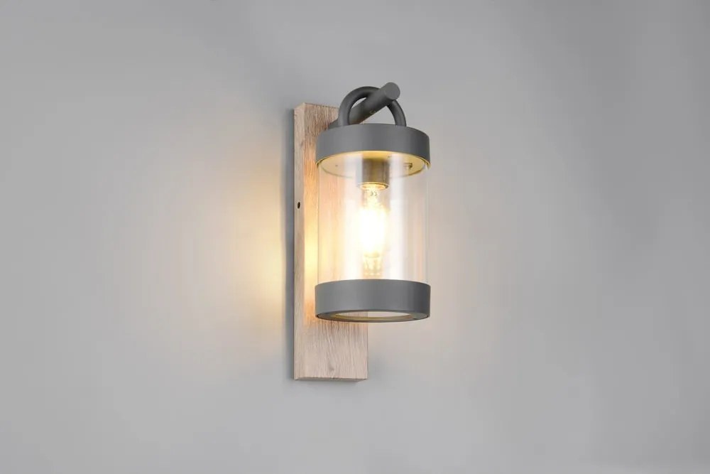 Стенно външно осветително тяло (височина 33 cm) Sambesi – Trio