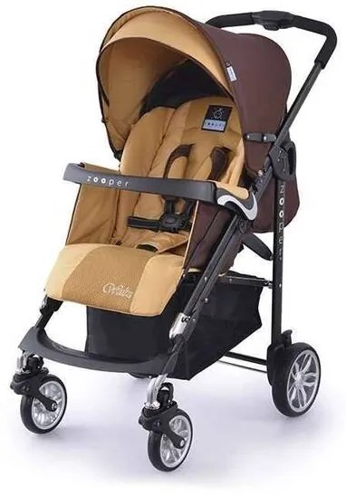 Детска количка, комбинирана Zooper Waltz Khaki Plaid кафяво и бежово
