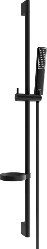 Mexen DS72 плъзгащ се душ комплект, черен - 785724583-70