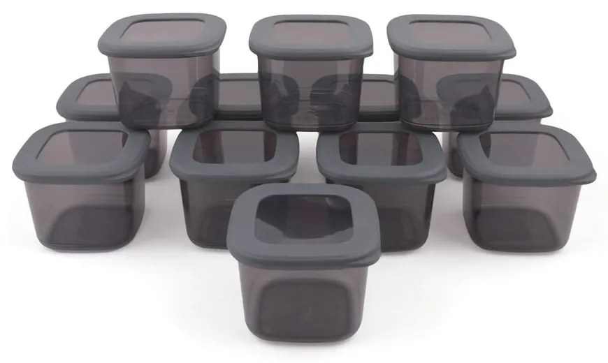 Пластмасови кутии в комплект 12 бр. за храна – Hermia