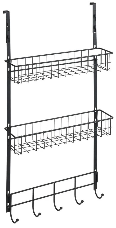Висящ рафт за врата Rack Black - Wenko