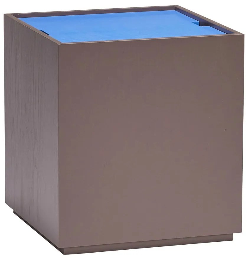 Ракла от масивен ясен в син и тъмносив цвят 40x45 cm Vault – Hübsch