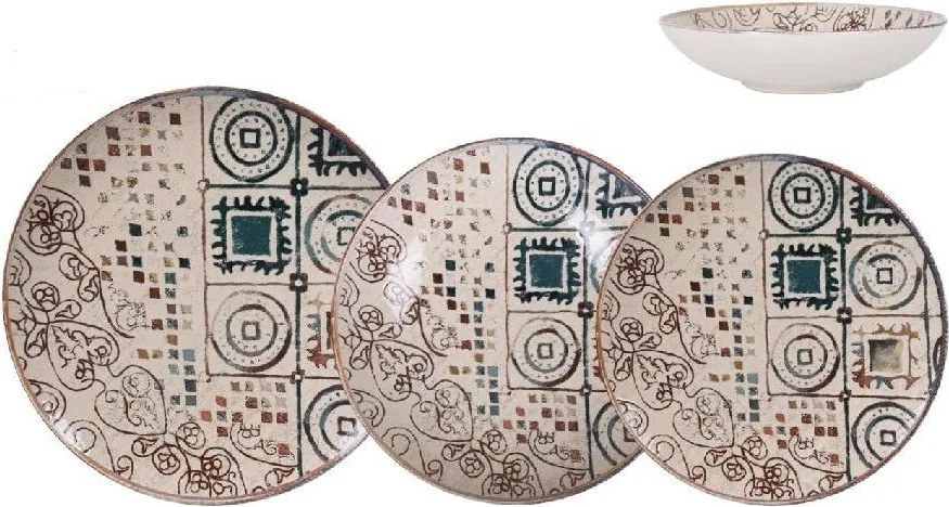 Сервиз за хранене LA MEDITERRANEA Kreta, 12 части, Порцелан