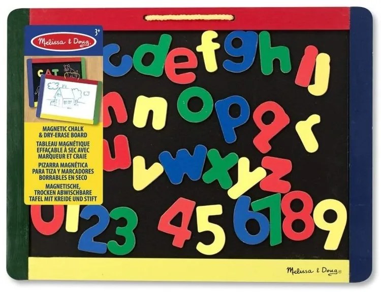 Melissa &amp; Doug - Двулицева магнитна дъска за рисуване - 2 в 1