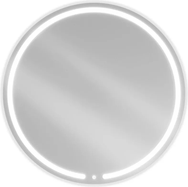 Mexen Rose баня осветено огледало, кръгло 100 см, LED 6000K, против мъгла - 9810-100-100-611-00