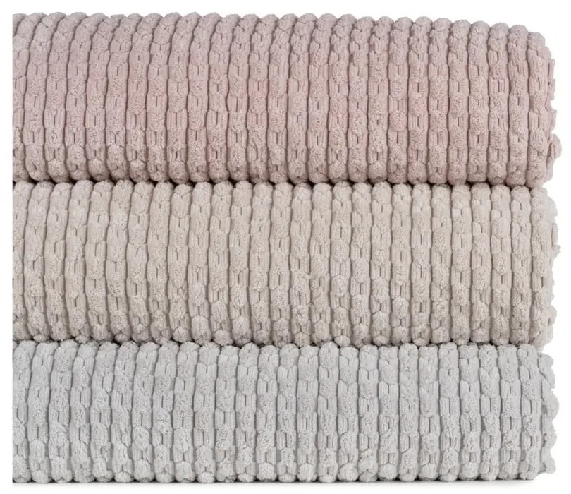 Бежово капитонирано покривало за легло 230x260 cm – Ixia