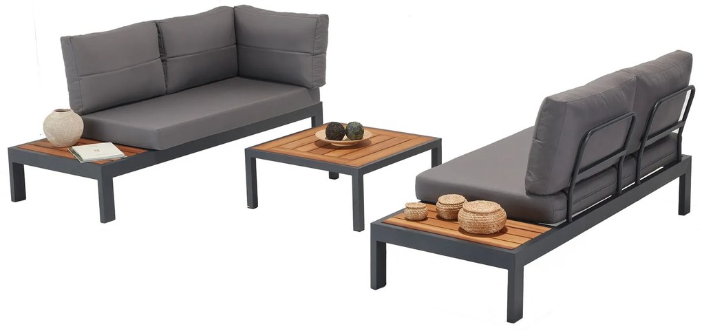 Градински комплект Verona Wood, цвят Многоцветен