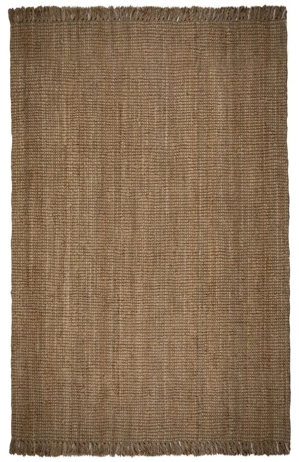Кафяв килим от юта Юта, 200 x 290 cm - Flair Rugs