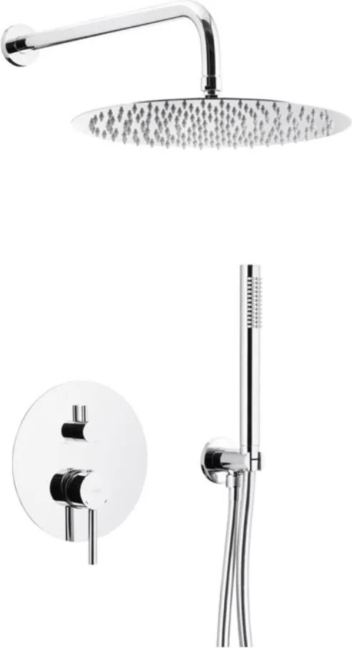 KFA Armatura 5039-501-00 - Душ к-кт със скрит кран MOZA лъскав хром