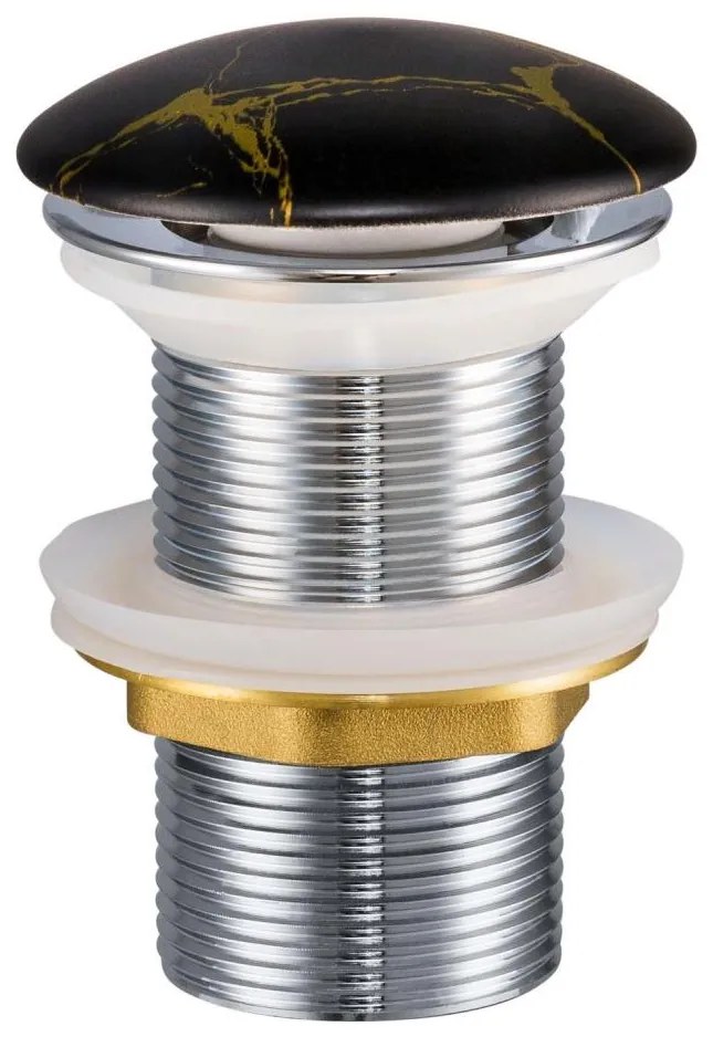 COMAD CLICK-CLACK T201M-B12-3-Отпадъци от басейн CLICK-CLACK Ø 7 cm матов черен