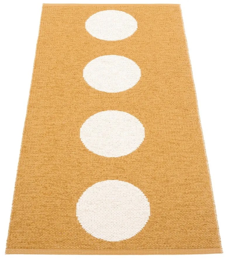 Пътека за открито и закрито в цвят жълта охра 70x150 cm Vera Ochre – Pappelina