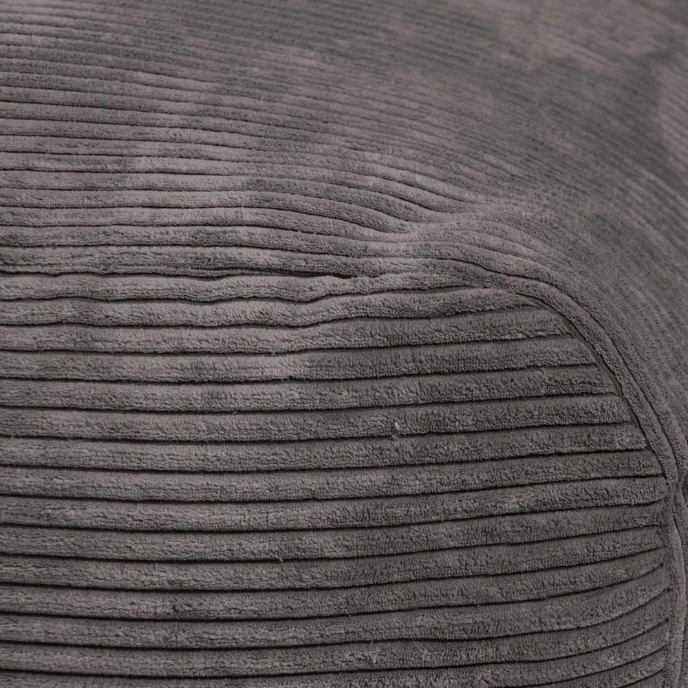 Пуф от рипсено кадифе в цвят мента Tube – SLOWDOWN