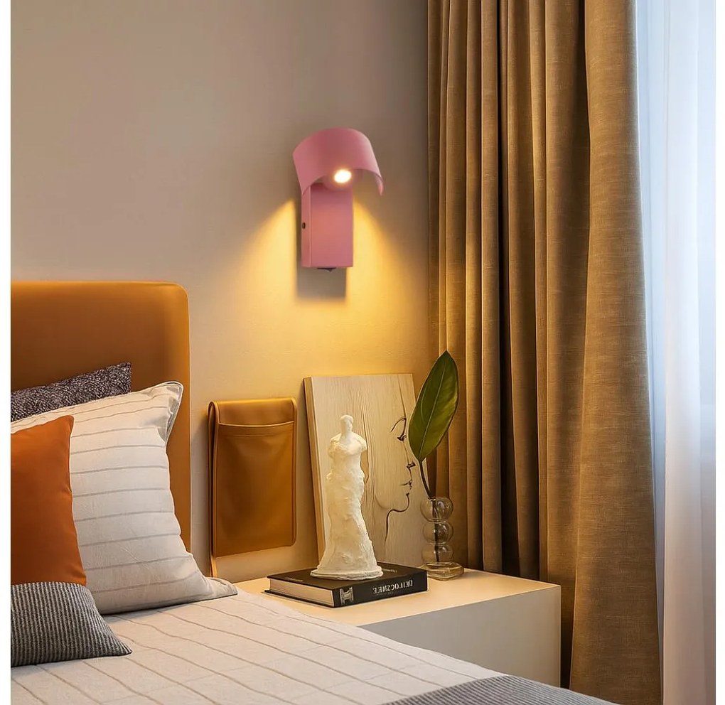 Brilagi - LED Аплик VASTO LED/3W/230V червен бордо