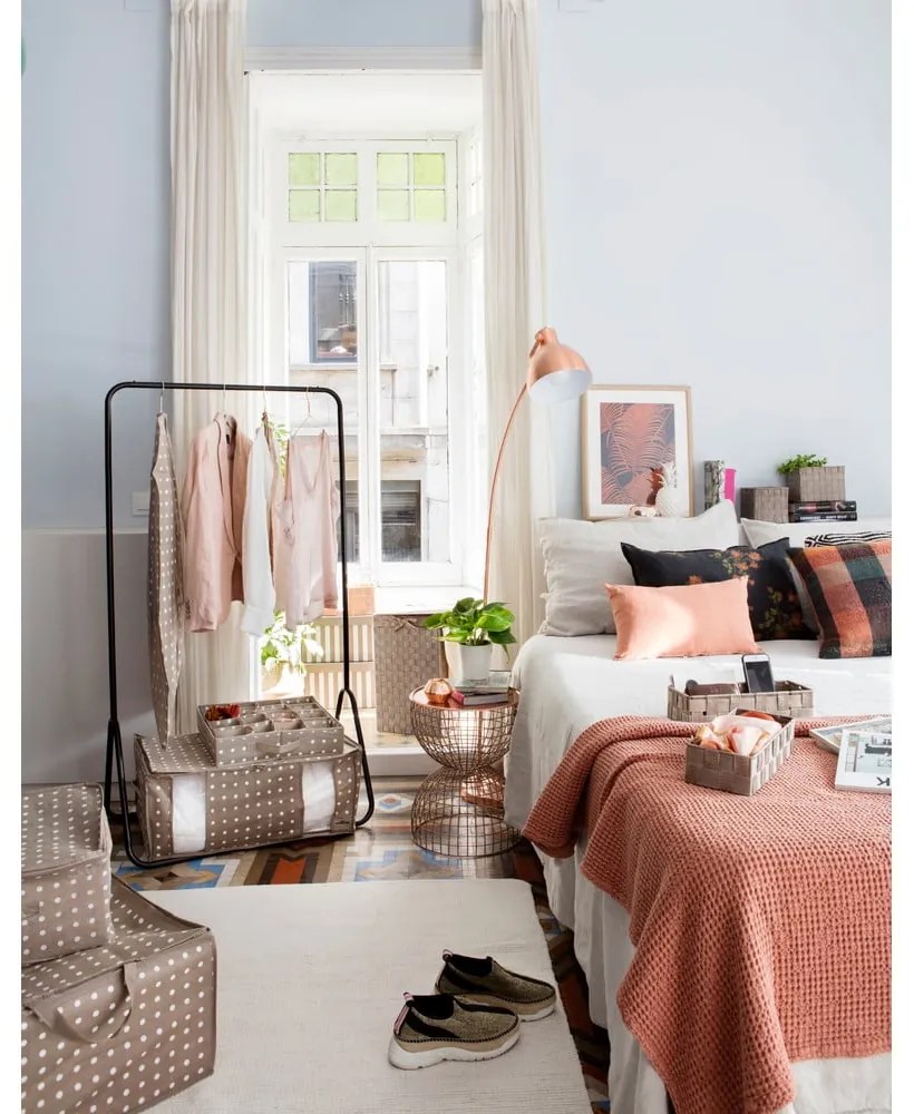 Бежов органайзер за чекмеджета с 16 отделения Dots Rivoli - Compactor