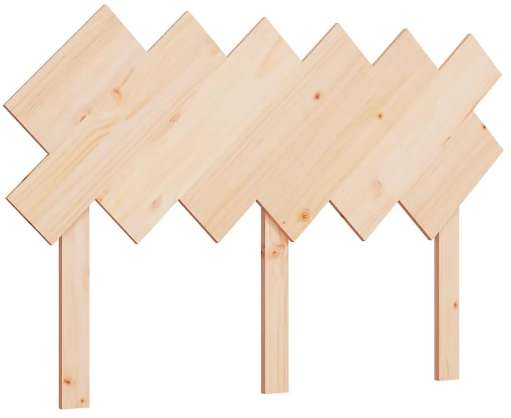 819210 vidaXL Горна табла за легло, 122,5x3x80,5 см, бор масив