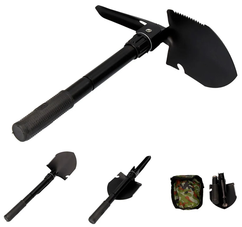 Сгъваема Лопата Bensontools 9,5 x 41,5 cm Стомана 440 g