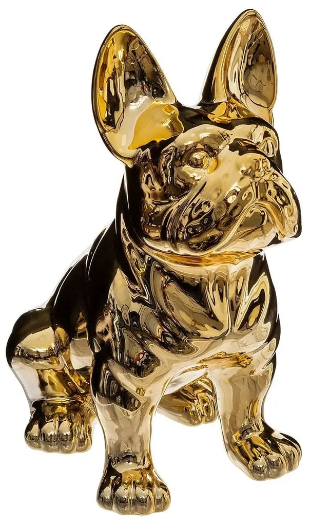 Декоративна фигура atmosphera Eden, Керамика, Златист, 22 cm
