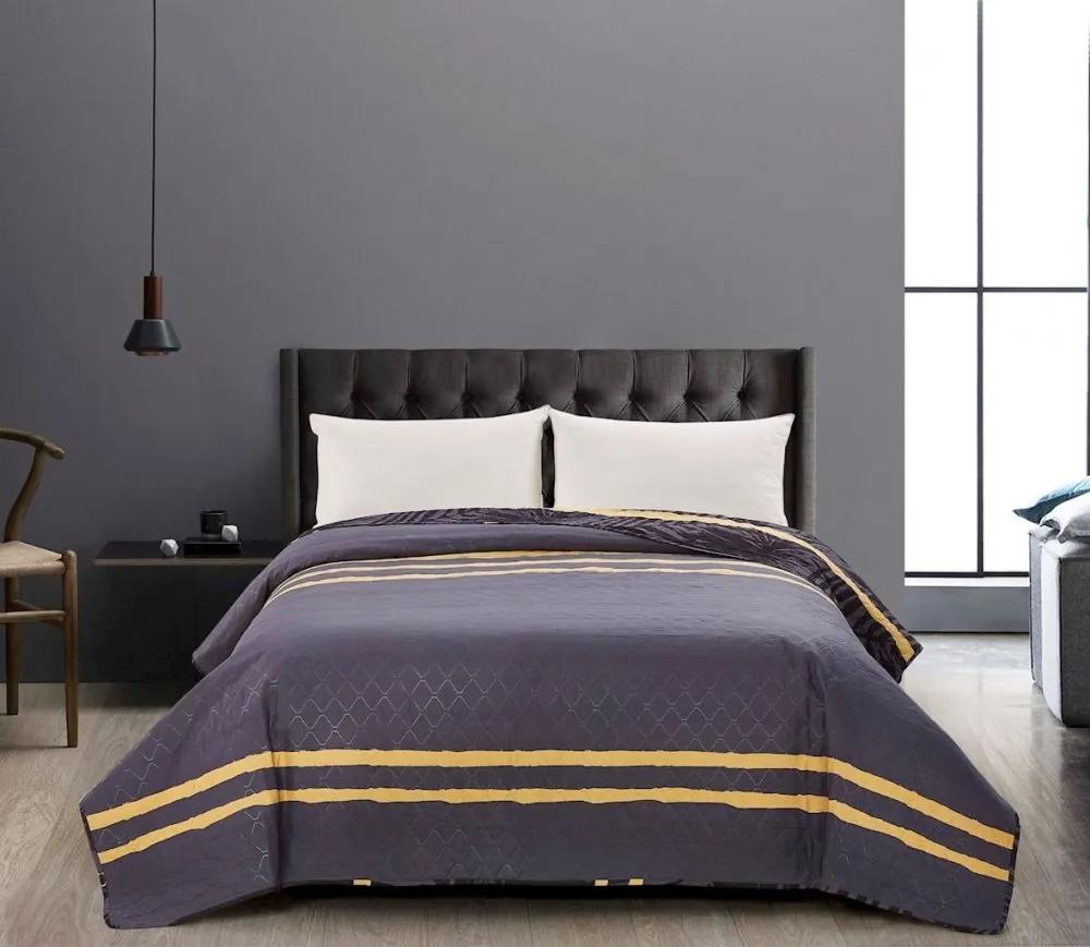 Двустранна завивка за двойно легло с екзотичен мотив Ширина: 170 см |  Дължина: 210 см