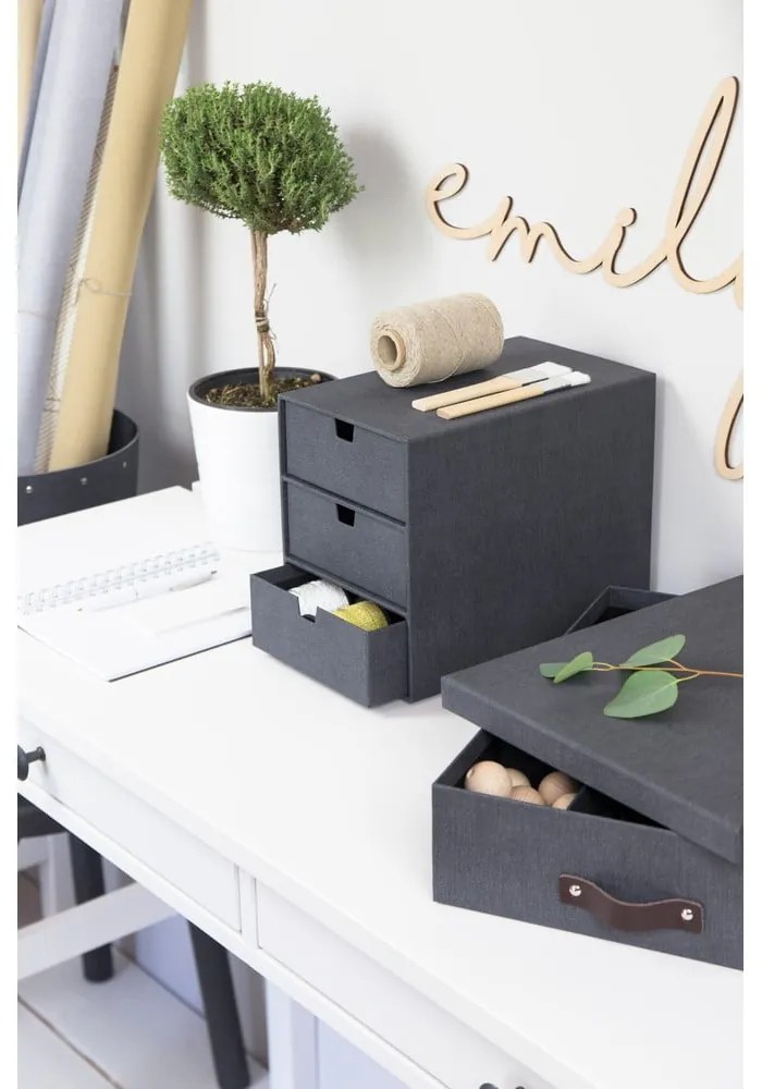 Картонен органайзер с чекмеджета Ingrid Canvas Paper Laminate – Bigso