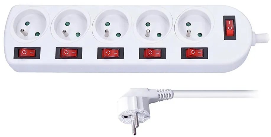 Solight PP143 - удължител с ключове 2 м