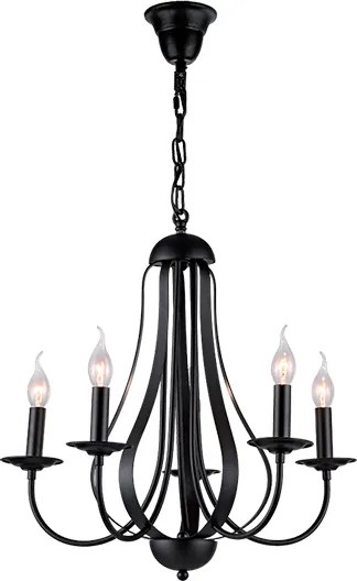 Висяща лампа Elmark Amanda 5Light-Black
